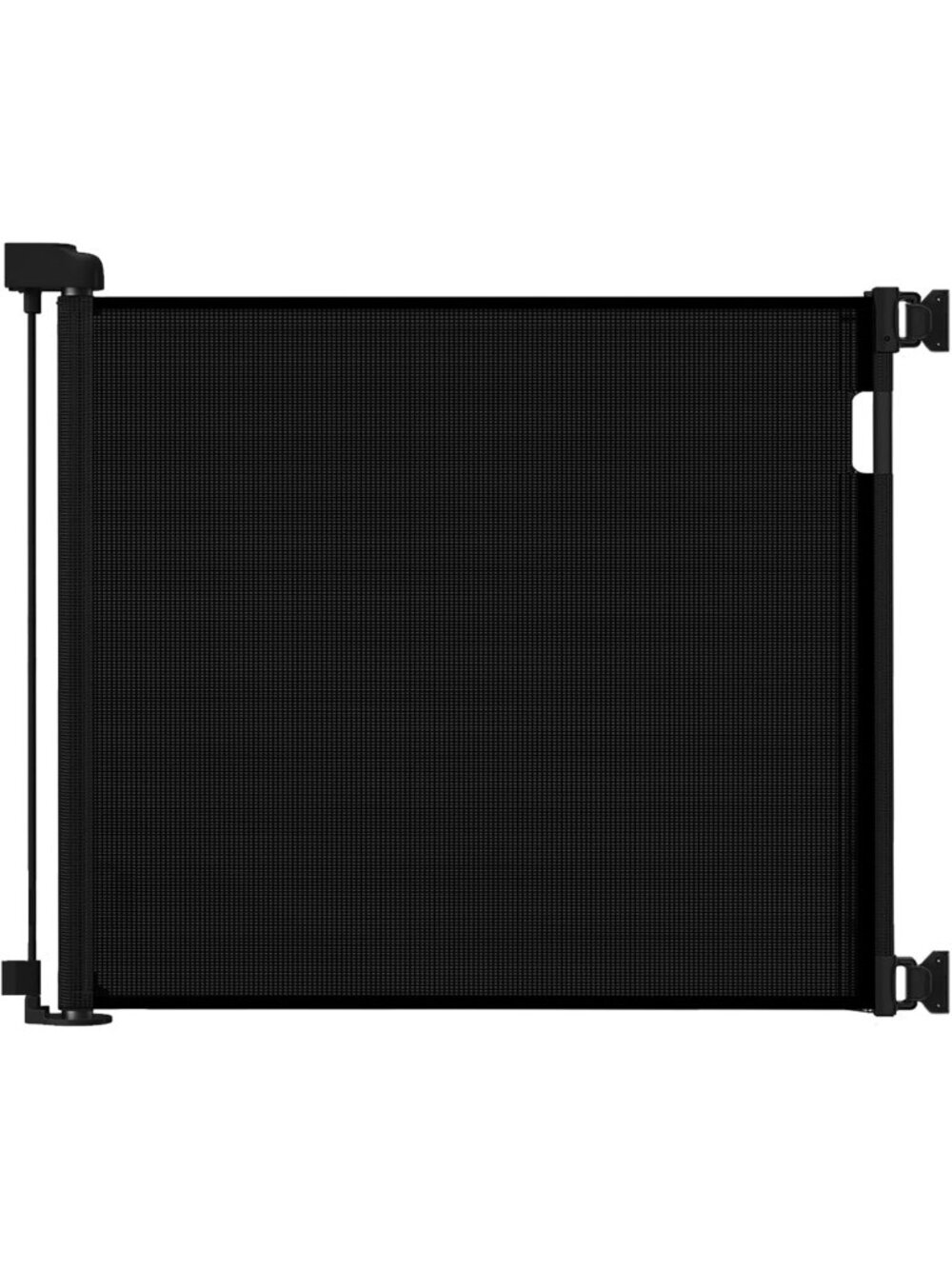 Retractable Mesh Baby Gate for Doorways & Stairs, Easy One-Hand Operation